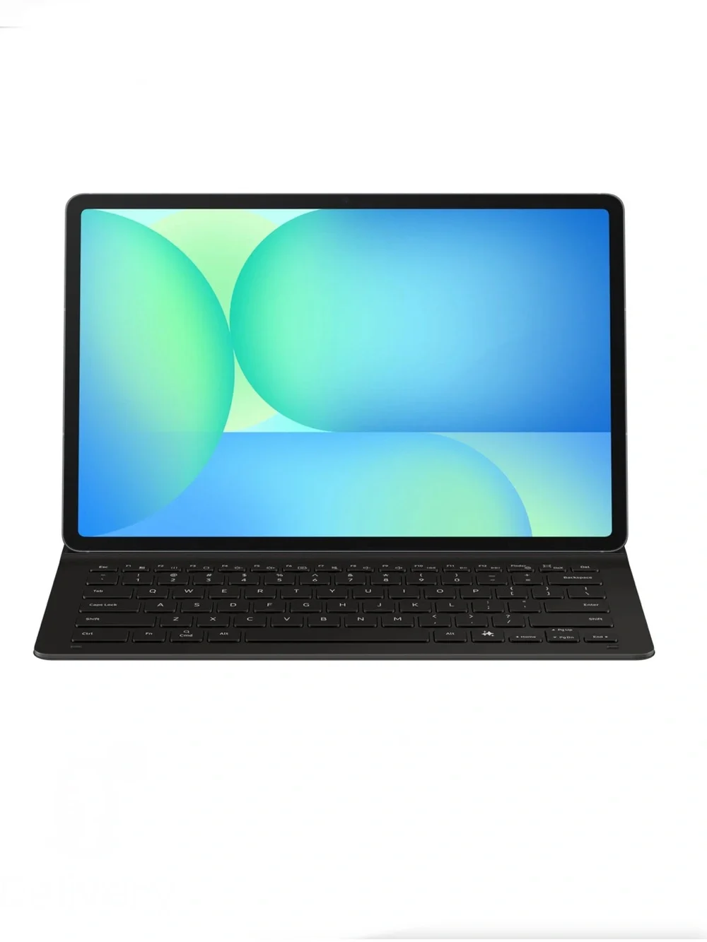 SAMSUNG GALAXY TAB S10 FE+ BOOK COVER SLIM - AI KEYBOARD - BLACK (NEW)